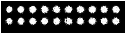 Pneumatic optical sight error image processing method and system