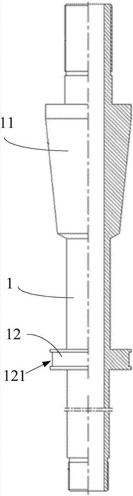 Oil tube clamping and positioning device