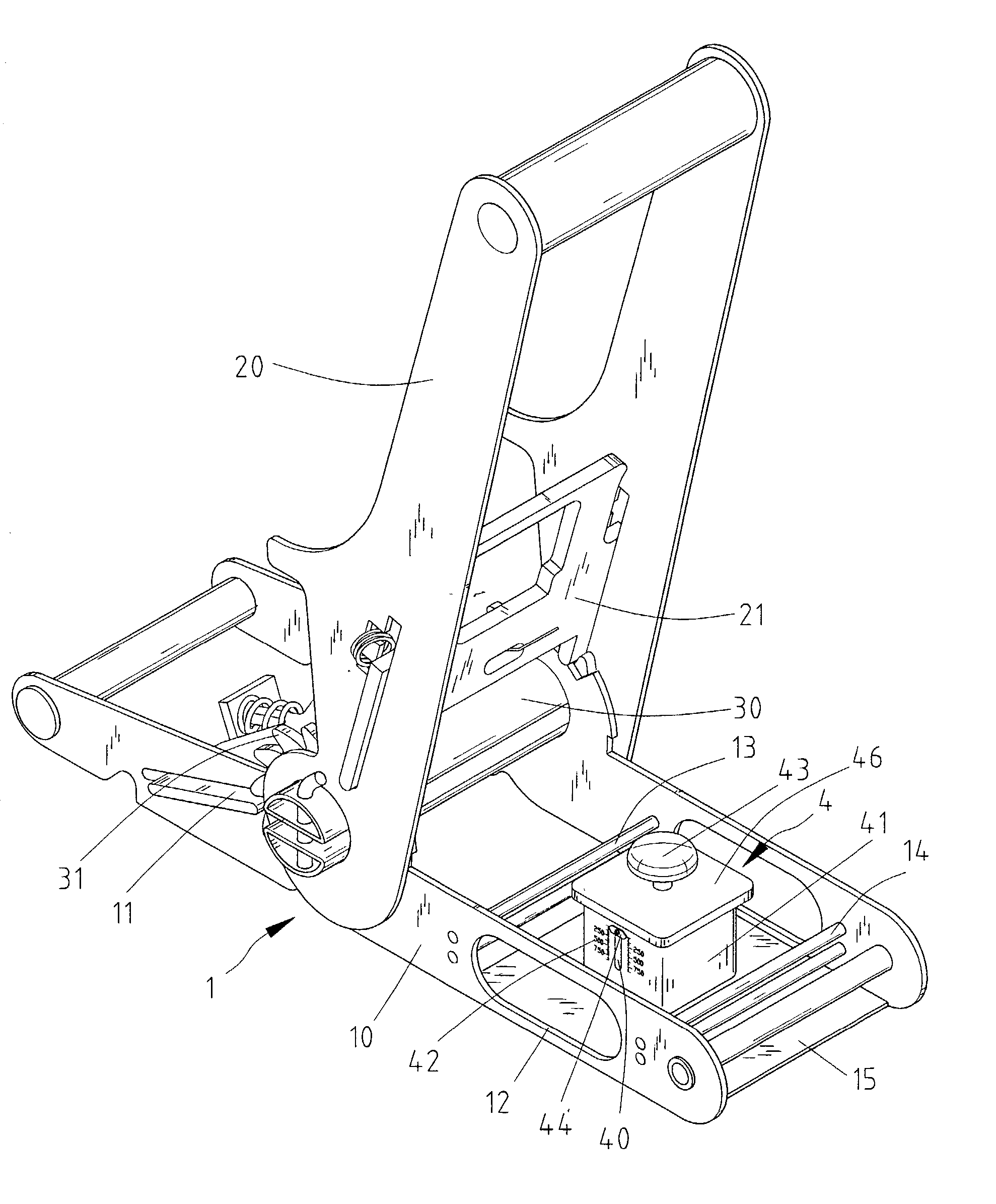 Force-indicating strap fastener