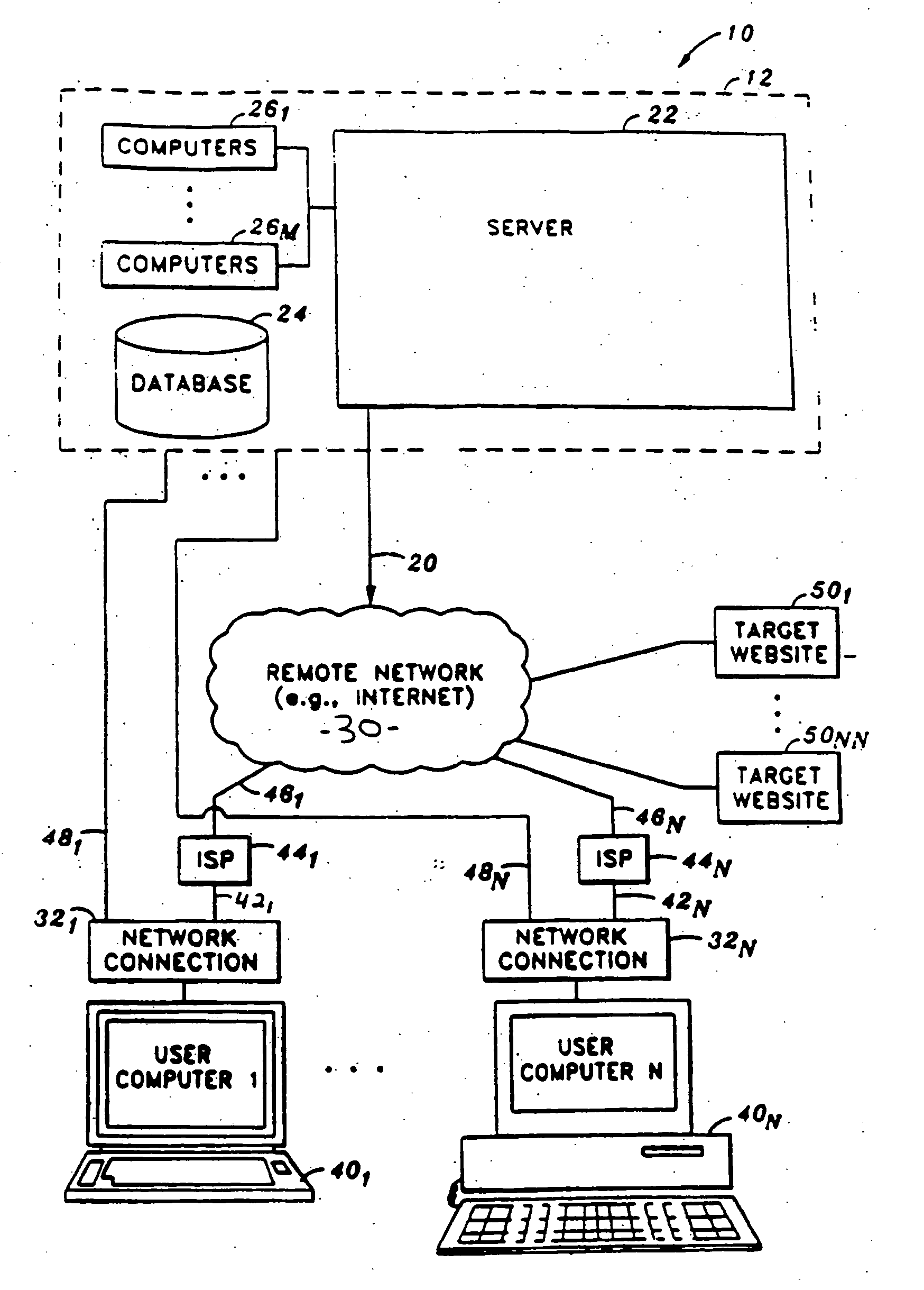 System and method for providing identification and search information