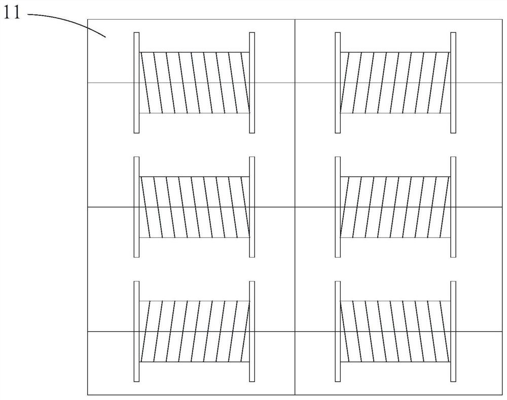 Cable blanking system and cable blanking method