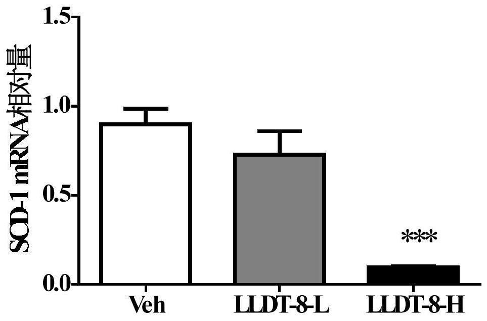 Application of LLDT-8 ((5R)-5-hydroxytriptolide) to preparation of drug for treating non-alcoholic fatty liver disease