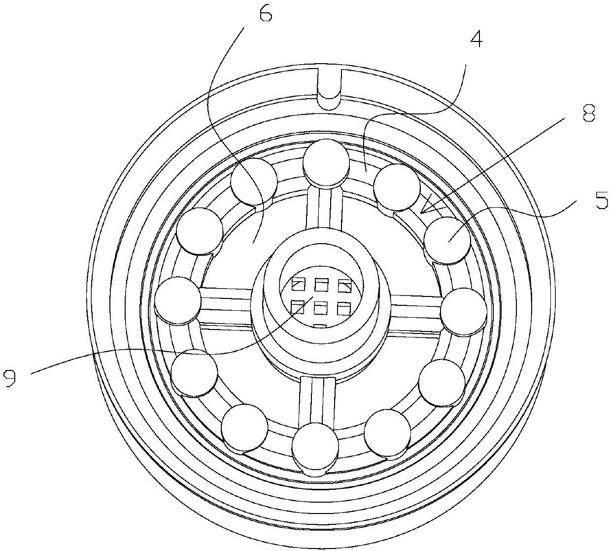 Water inlet valve, flow rate calculating and calibrating method and flow rate calculating and calibrating device