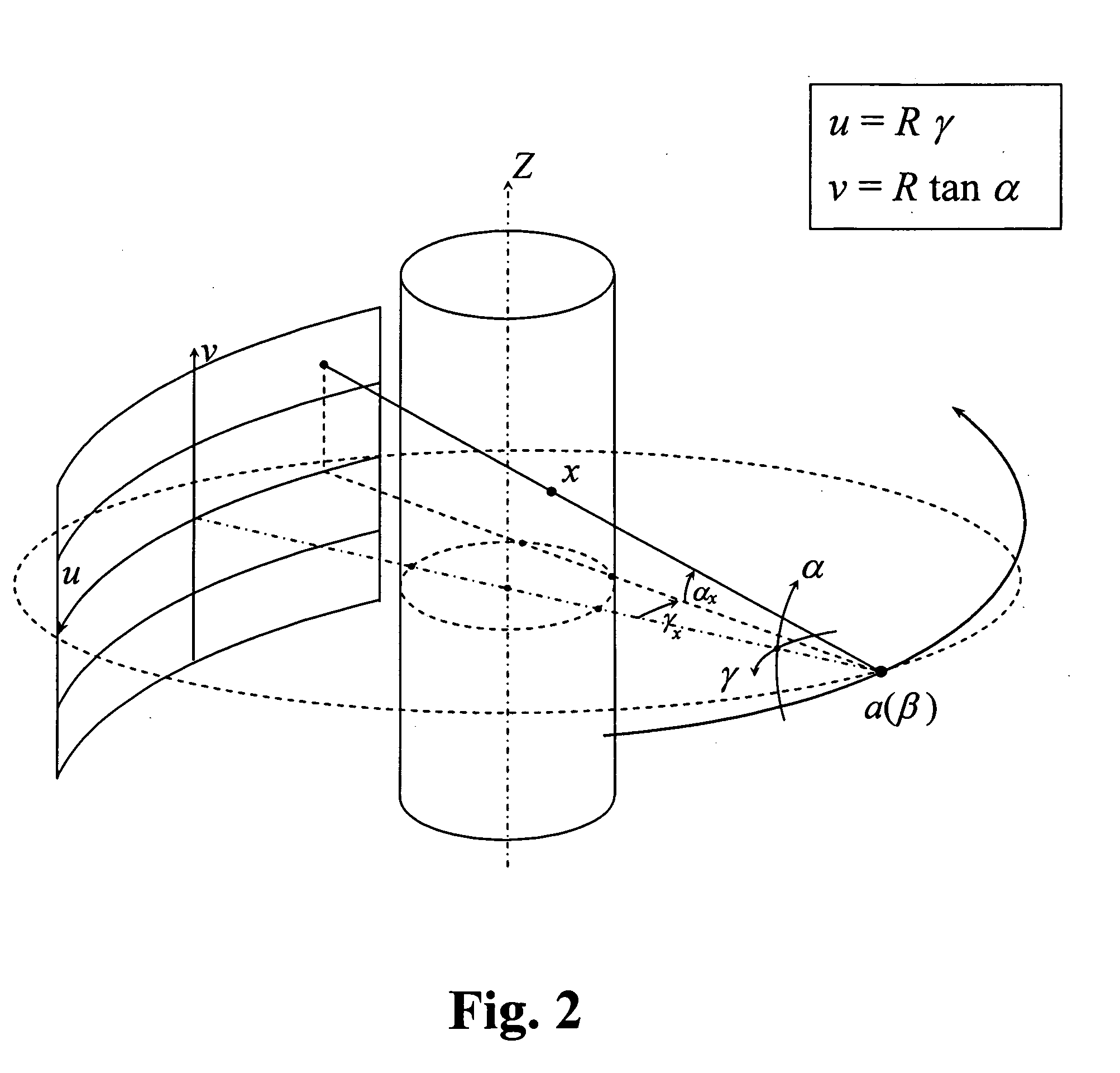 Method for restoring truncated helical cone-beam computed tomography data