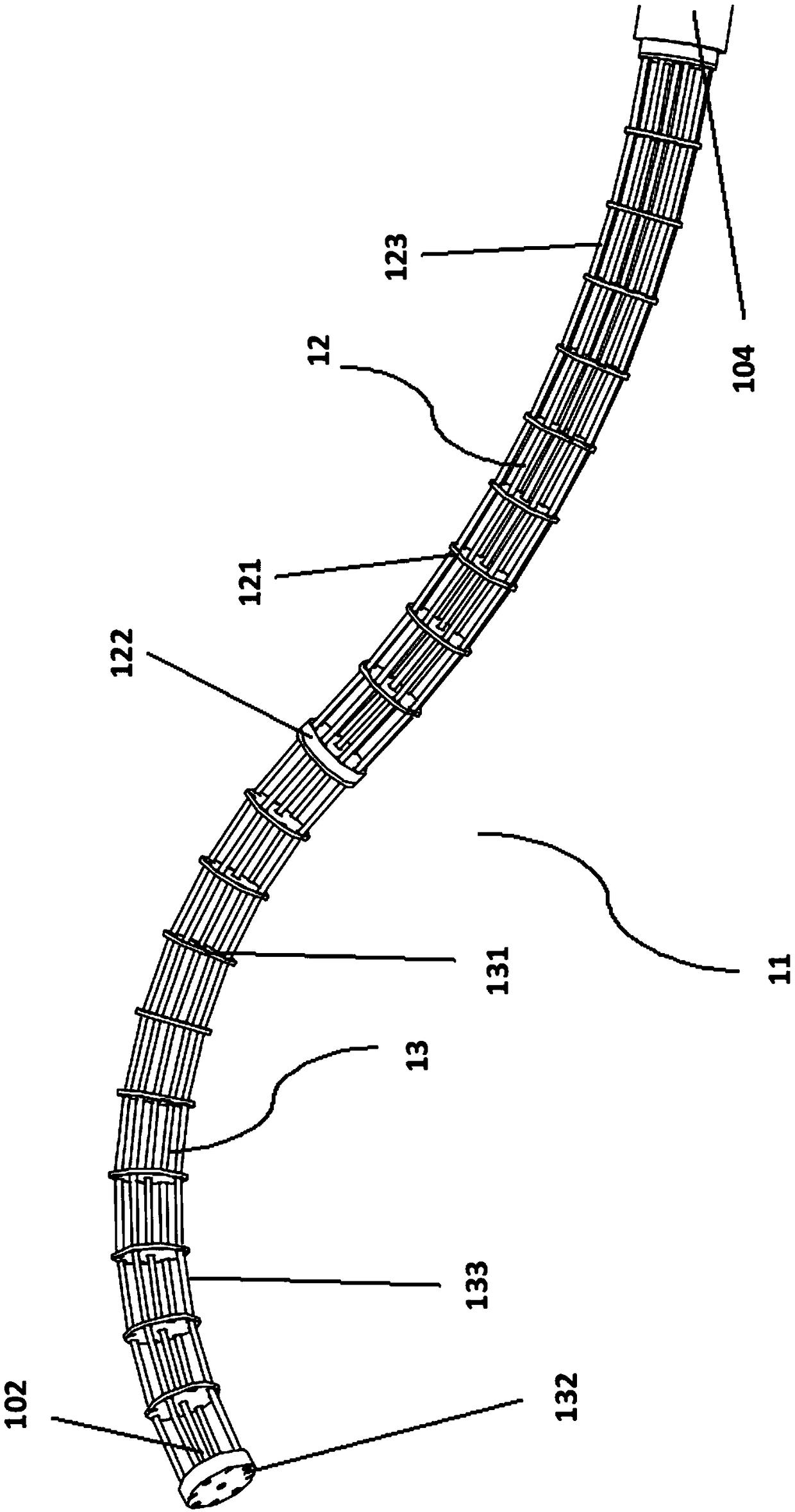 A Single-hole Laparoscopic Surgical System Based on Flexible Surgical Tools