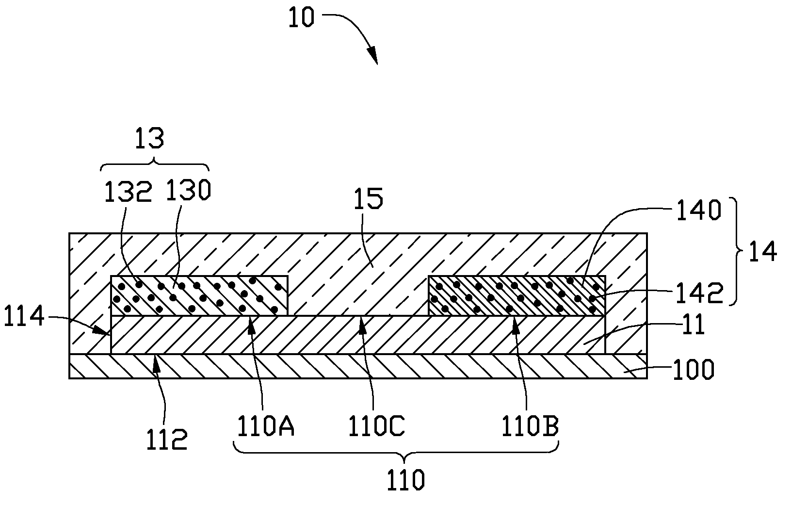 Light emitting diode with light conversion