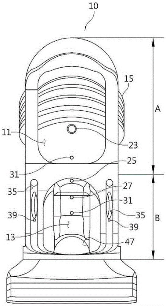 Automatic excrement processing device
