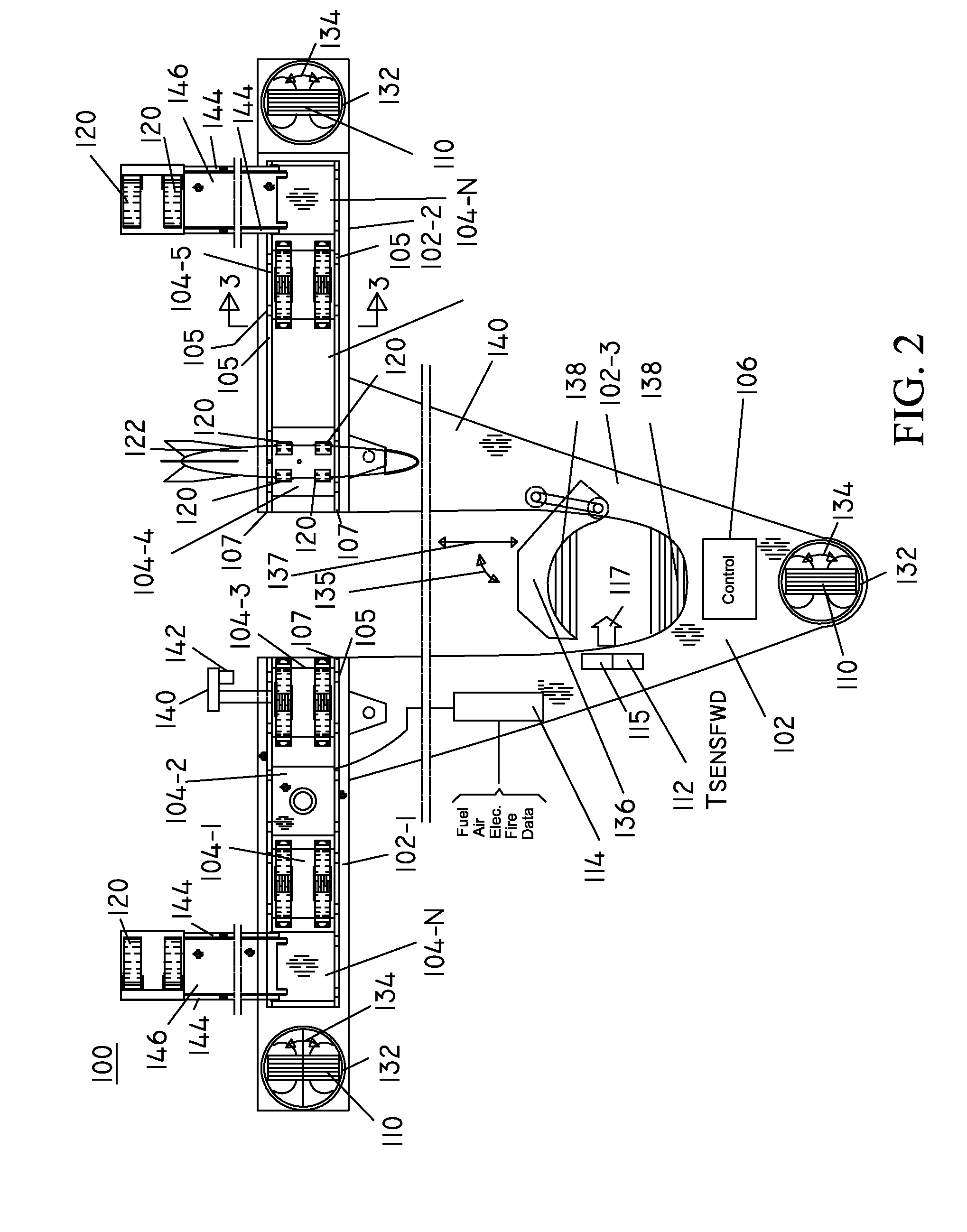 Rapid store load system for aircraft and method of operation thereof