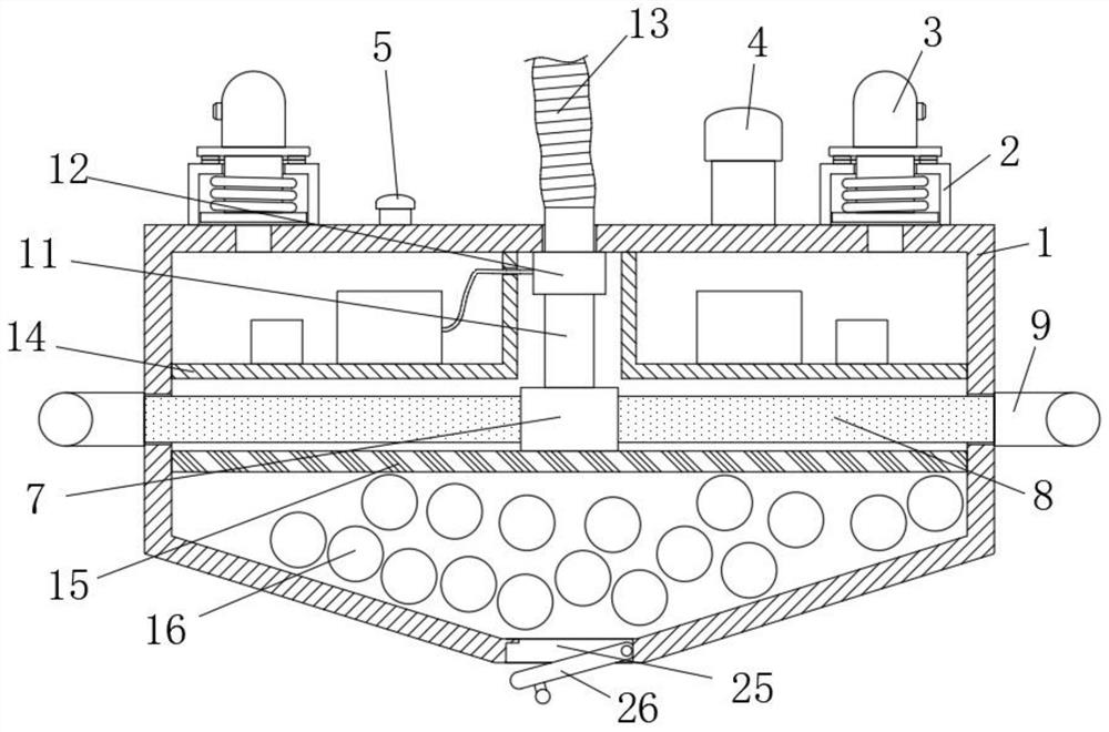 Intelligent fire-fighting emergency device capable of realizing intelligent emergency