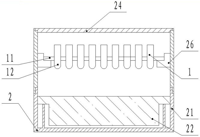 Antibiotic detection device and method based on nano-gold-aptamer structure