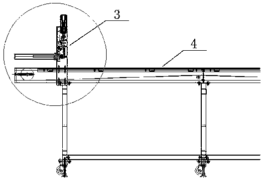 Plastic infusion bag arraying mechanism