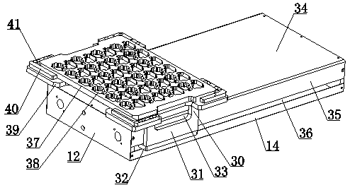 Movable manipulating device used for led module drying treatment