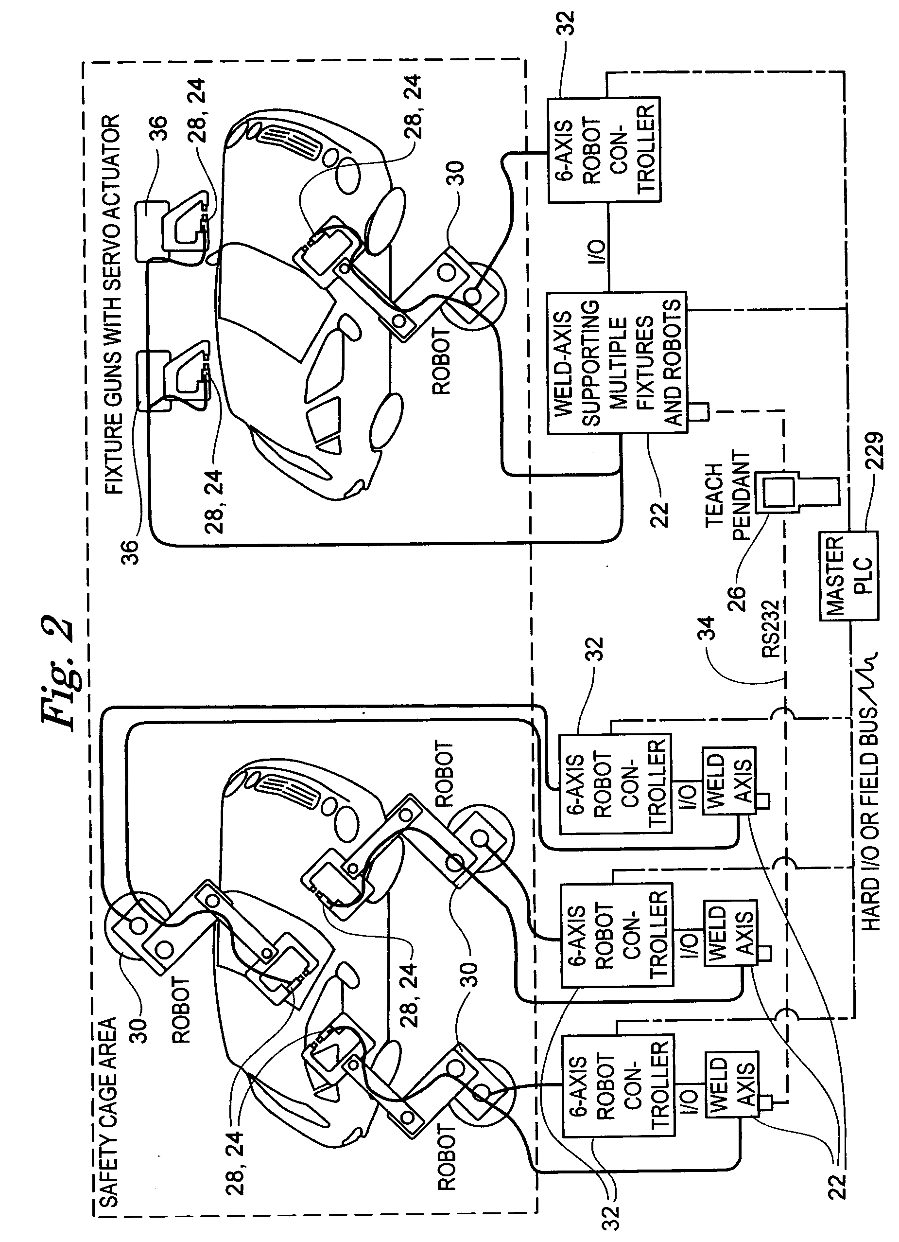 Adaptable servo-control system for force/position actuation