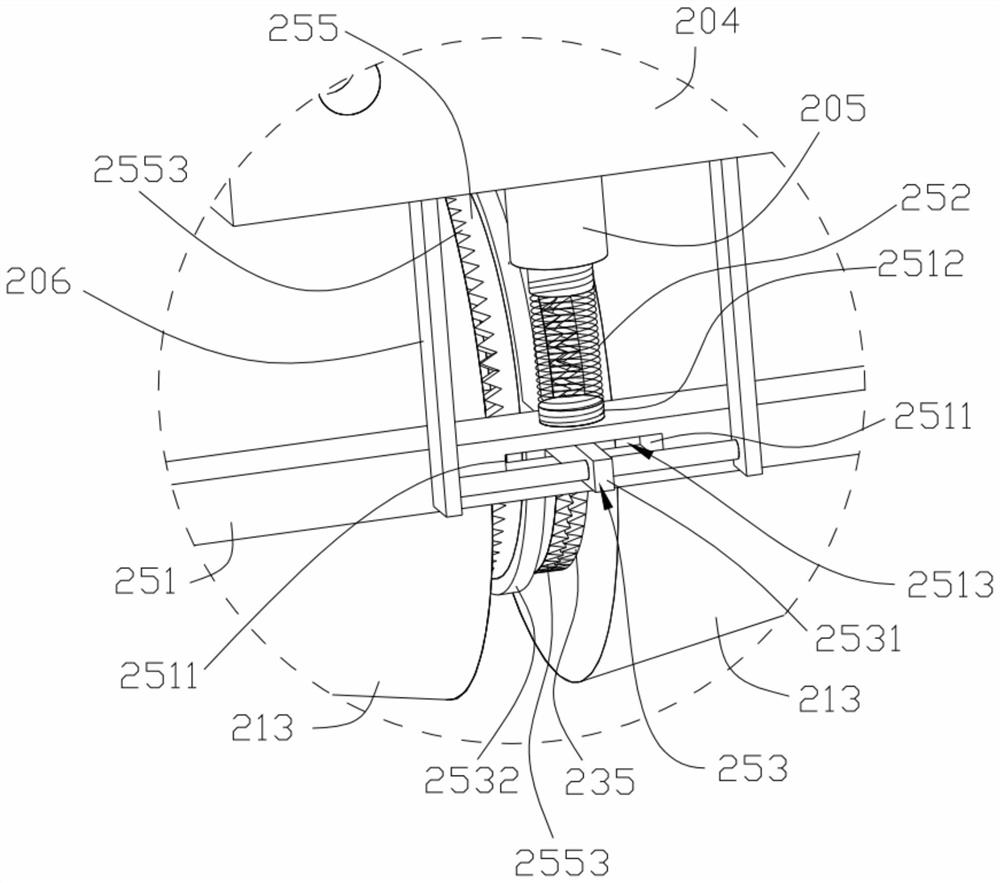 Reciprocating drive mechanism and its cable arrangement and take-up machine