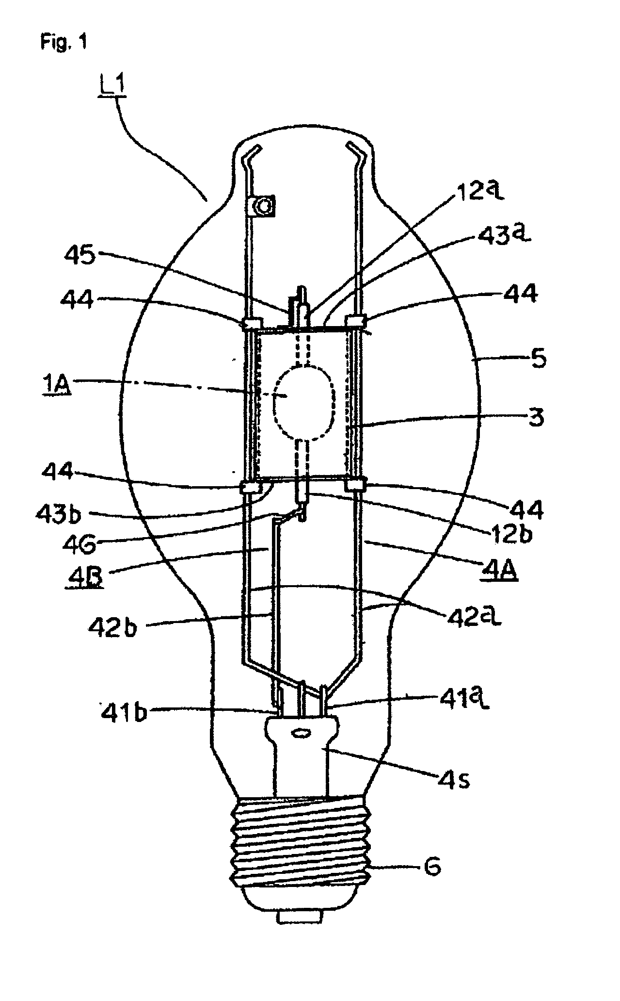 High-intensity discharge lamp and related lighting device