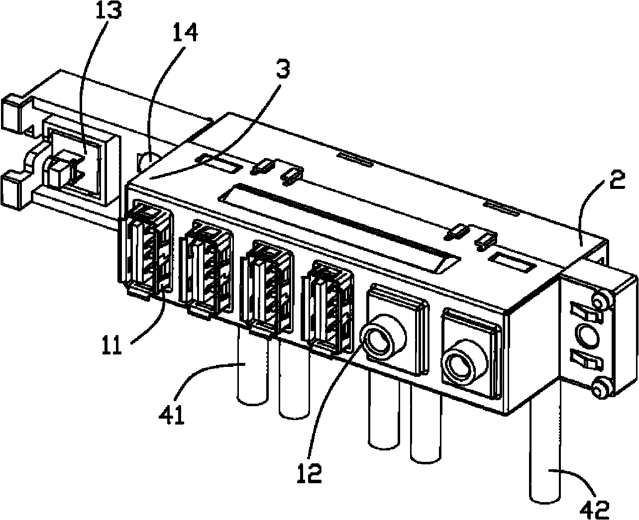 Electric connector assembly