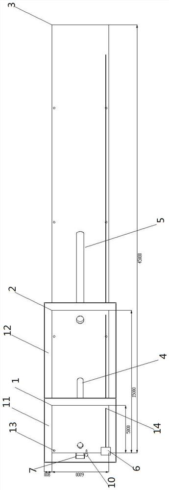 Vertical shrimp culture system and culture method