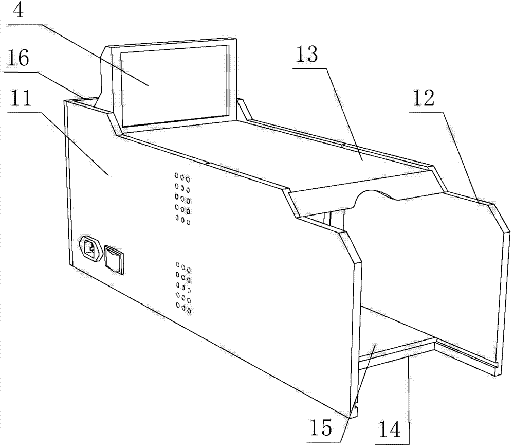 Visible light and near-infrared light sublingual image acquisition system