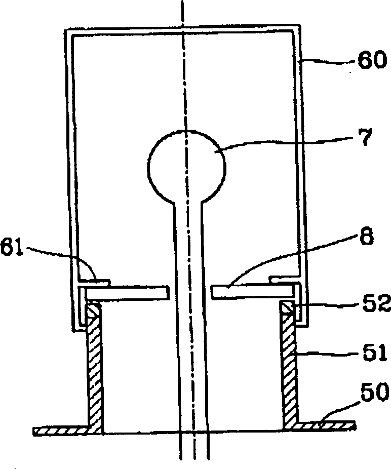 Plasma lamp structure of microwave illuminating apparatus