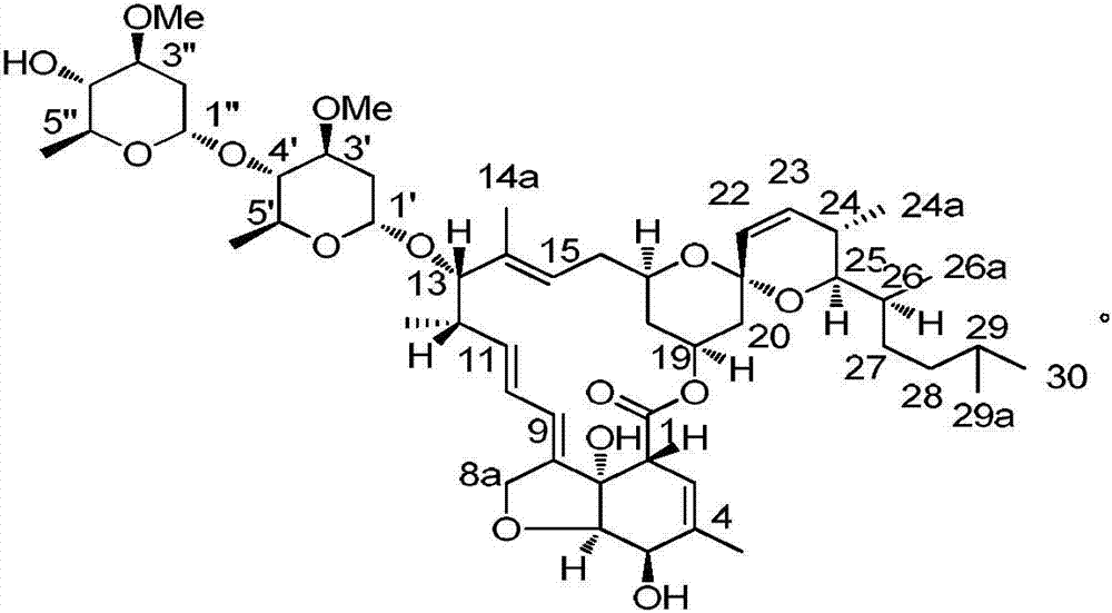 Preparation method and application of avermectin derivative