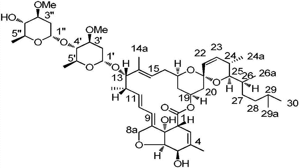 Preparation method and application of avermectin derivative