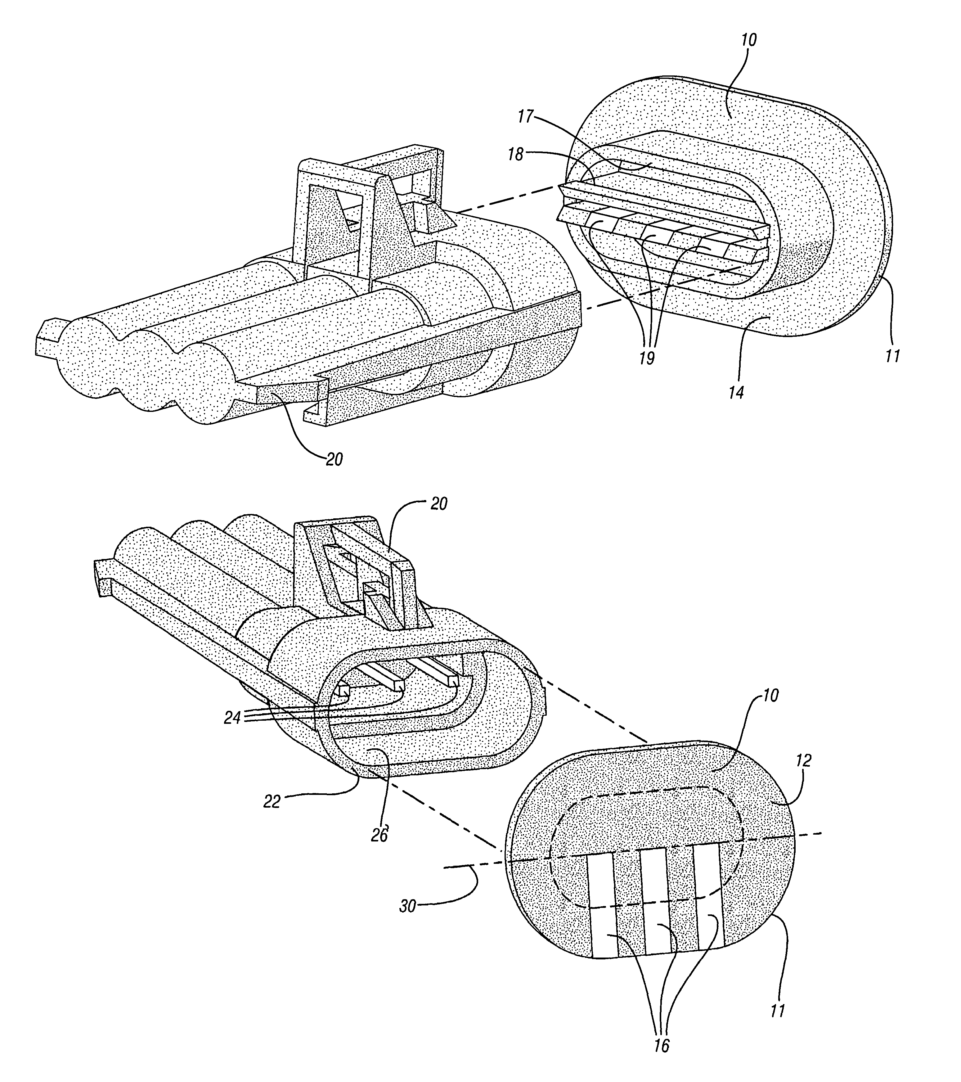 Cover device and method for electrical connector