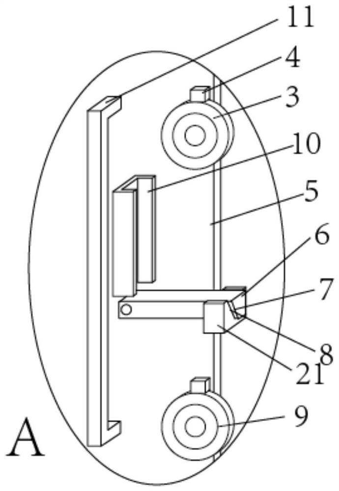 Temperature, humidity and vibration comprehensive test device for environment detection