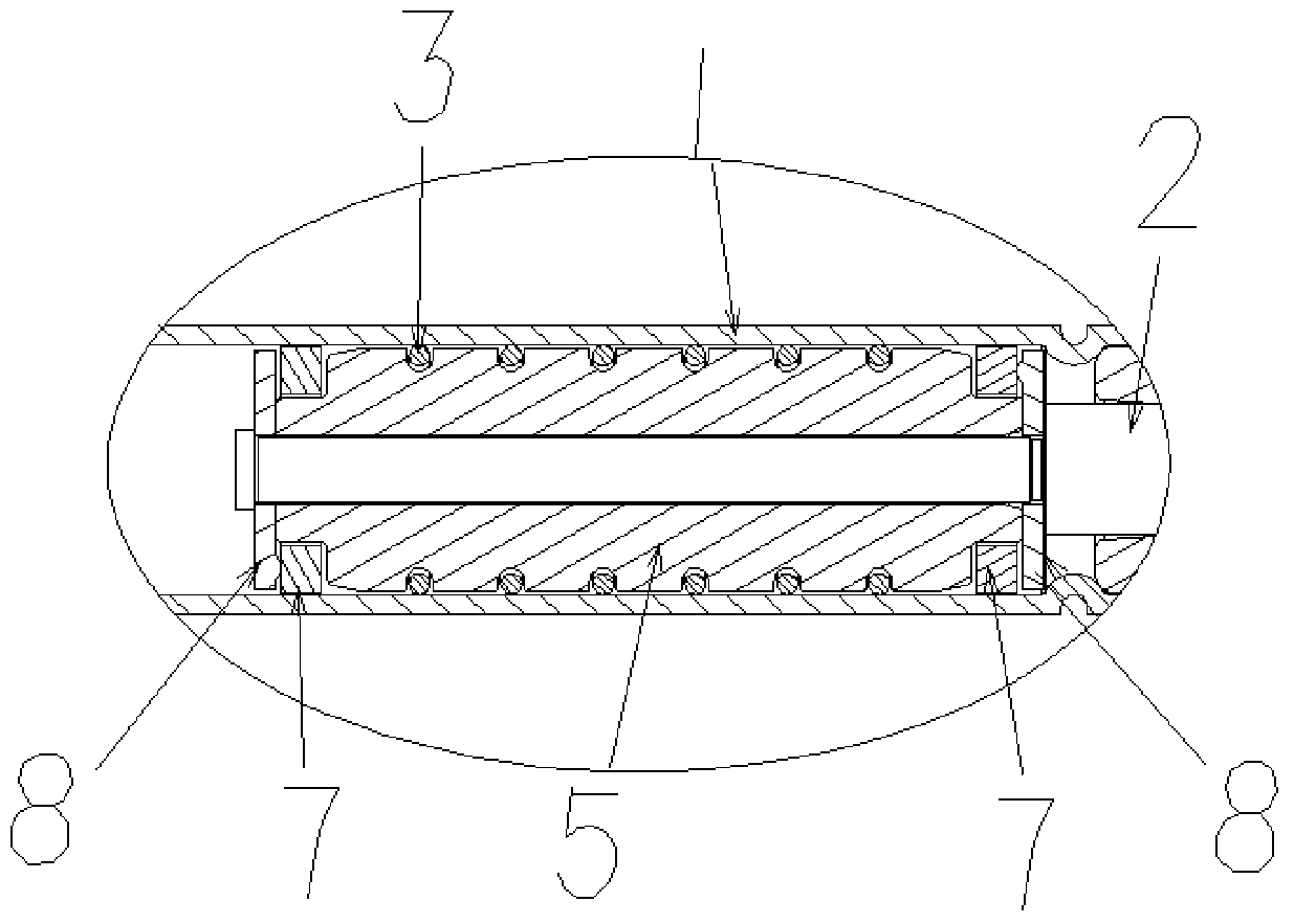 Bidirectional mechanical friction damper