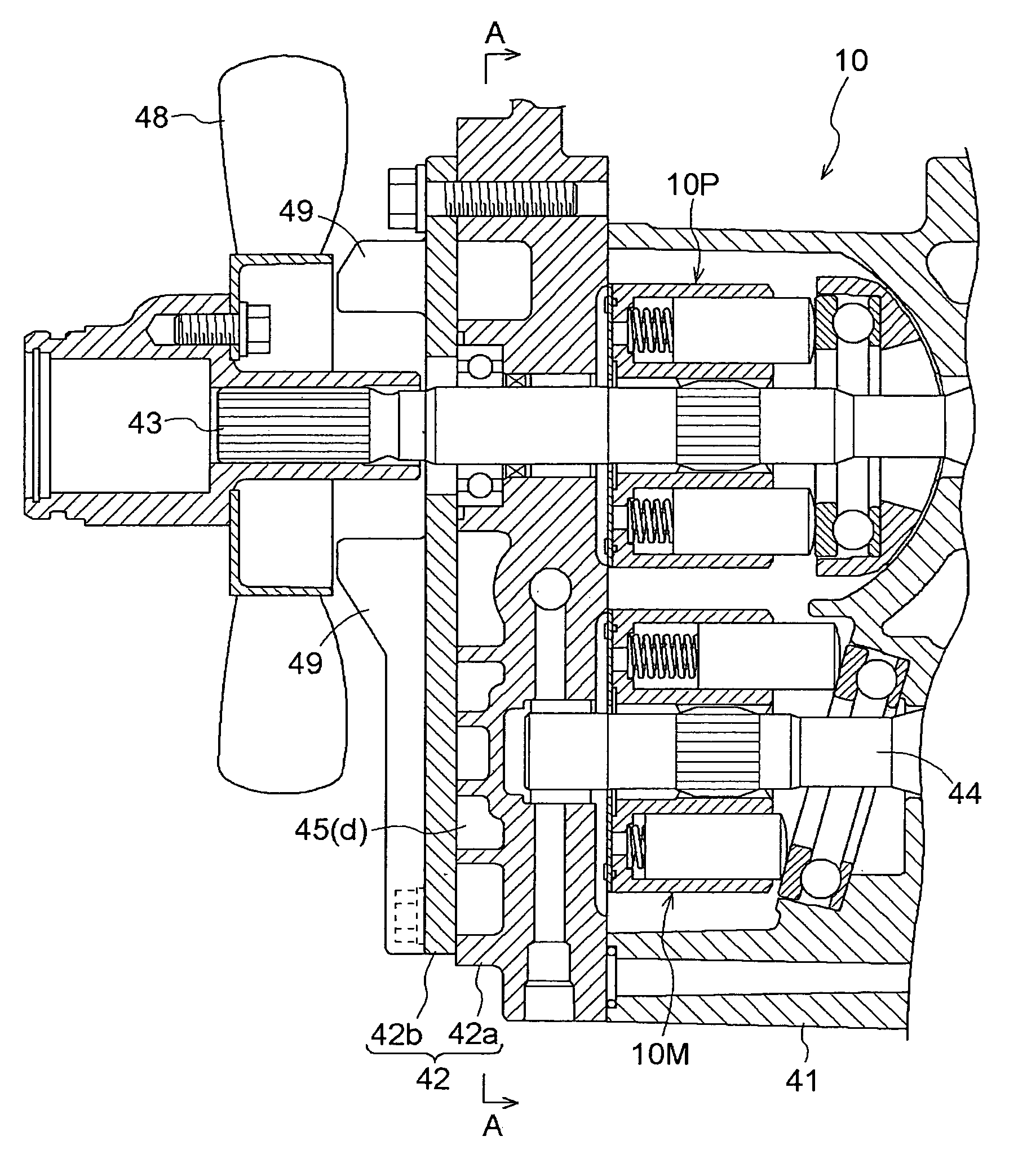 Hydrostatic continuously variable transmission