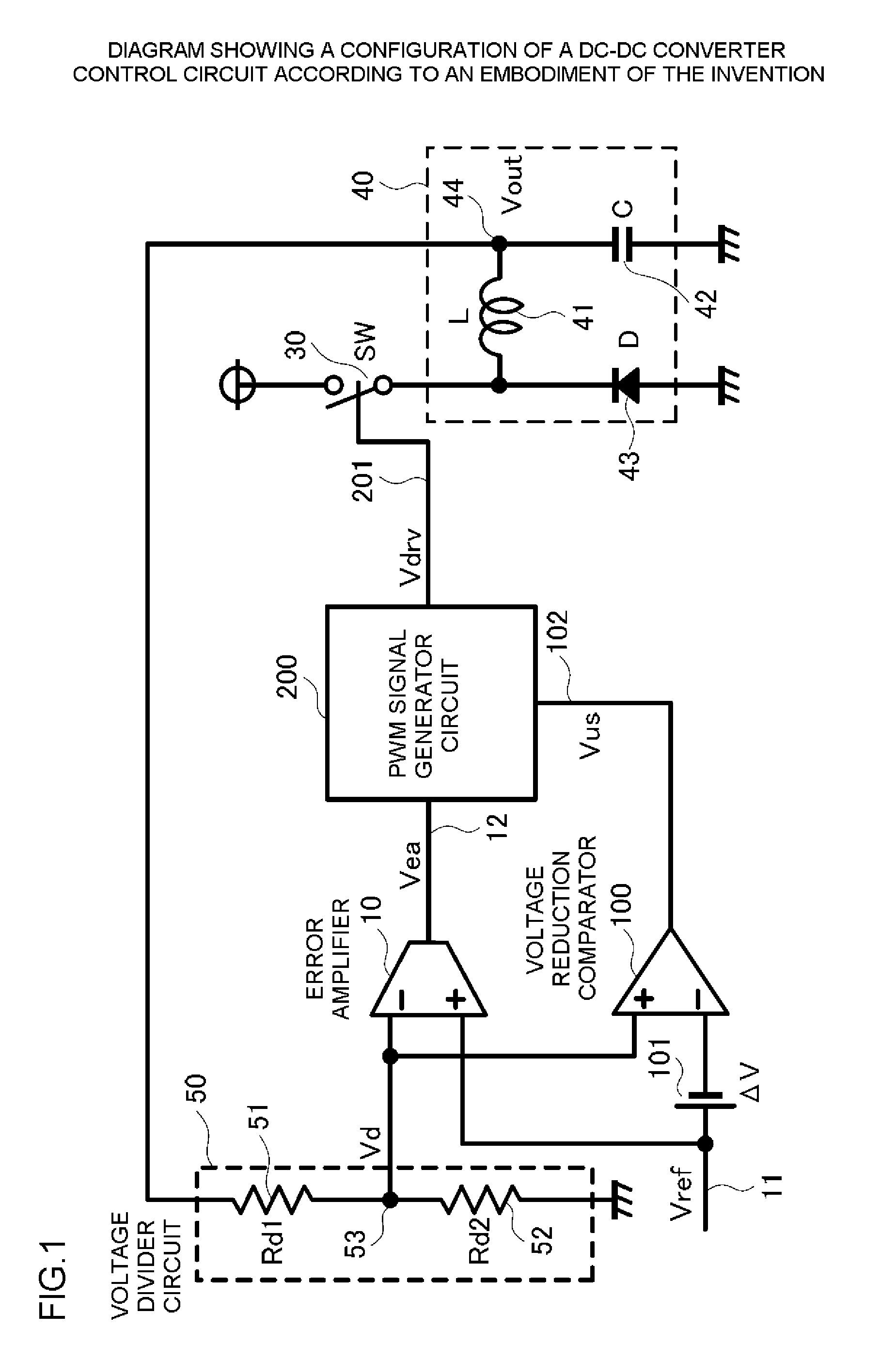 DC-DC converter control circuit and control method