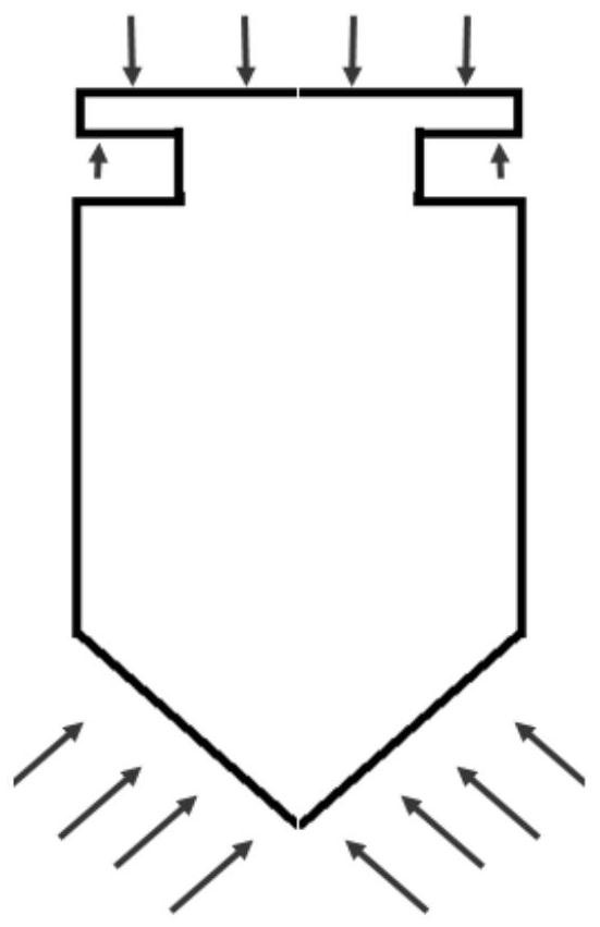 Bullet-type suspension feeding structure specially for deep water net cage feeding machines and formula of feeding structure