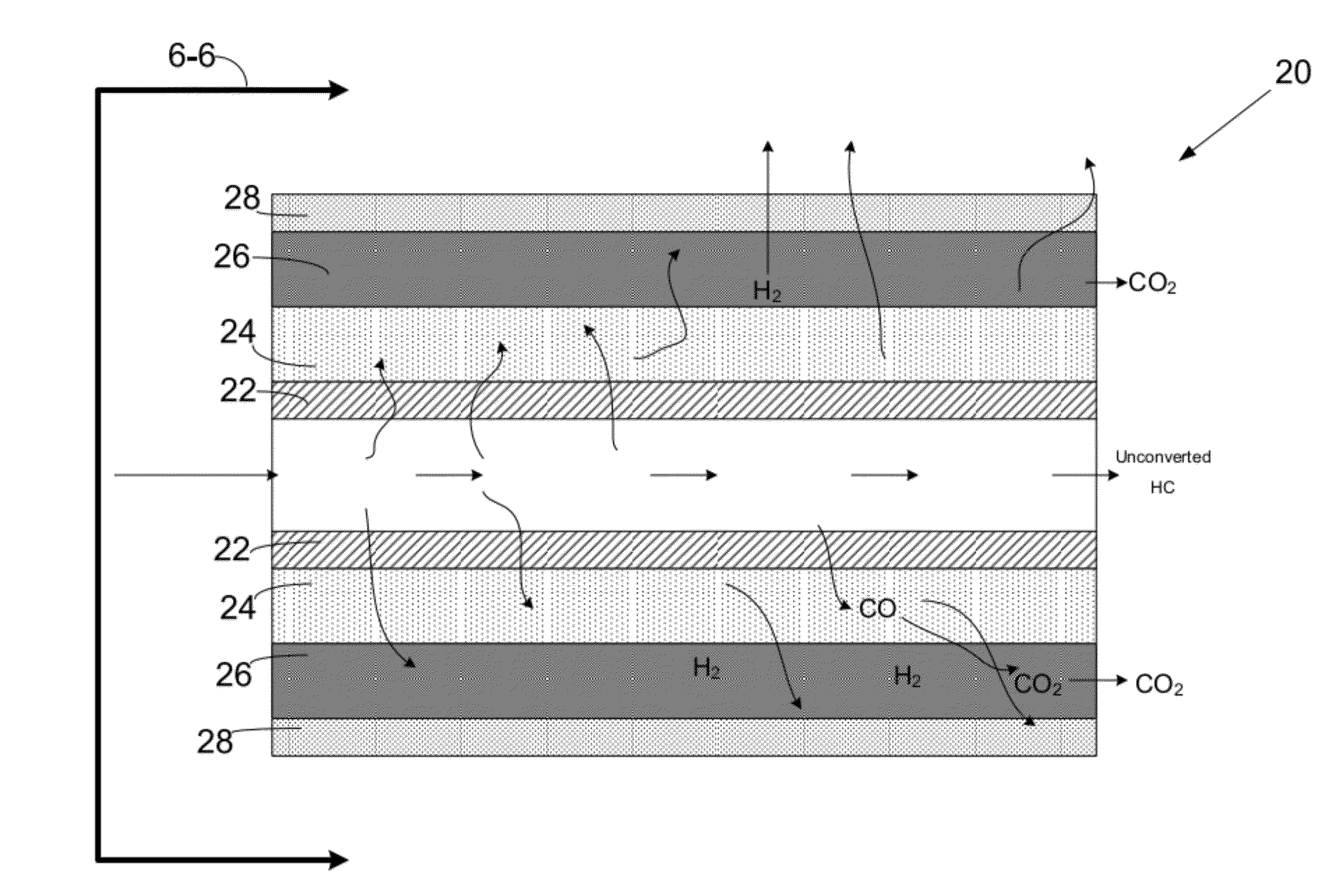 Metal supported silica based catalytic membrane reactor assembly