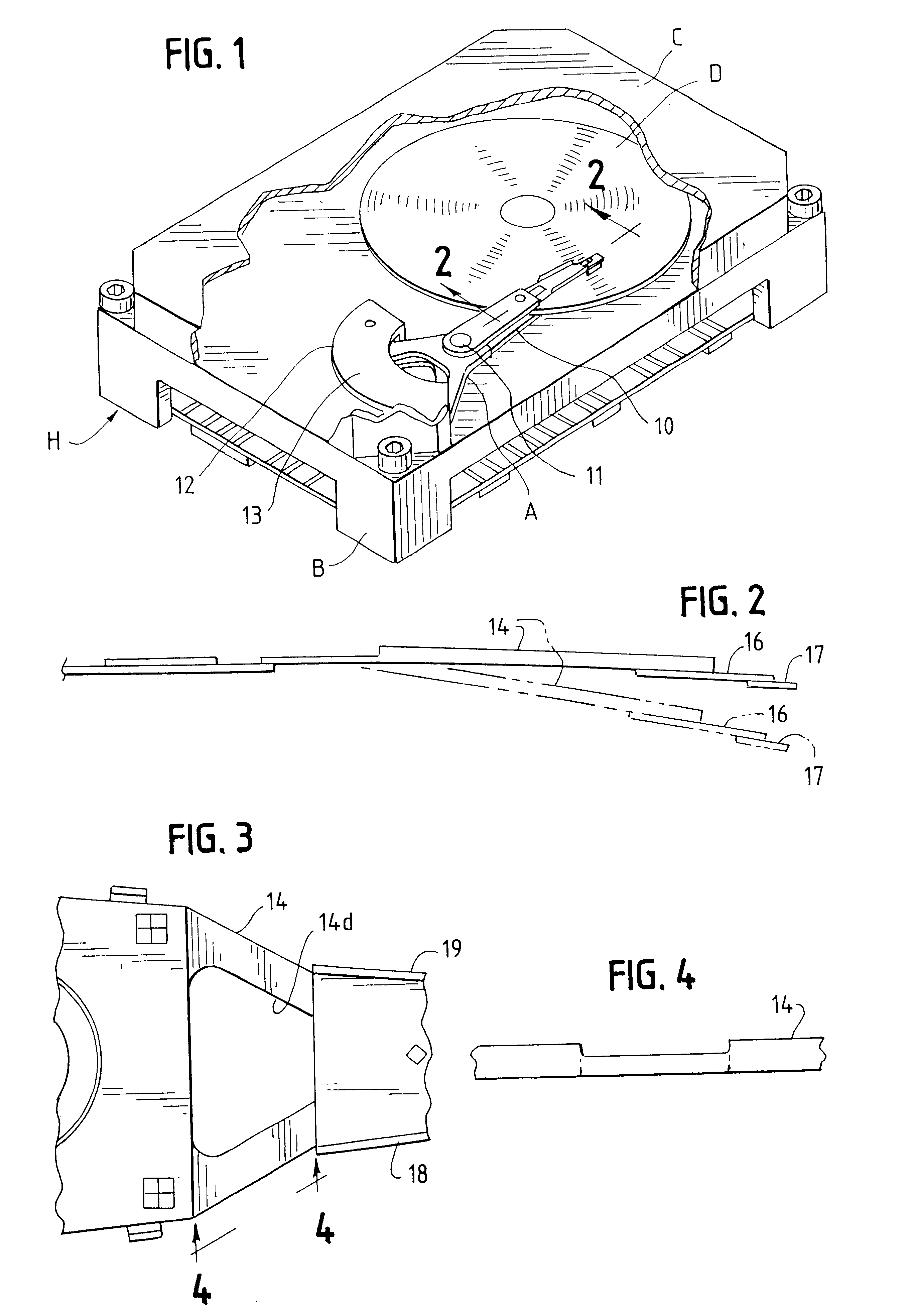Suspension load beam for disk drive actuator with notch for reducing spring rate