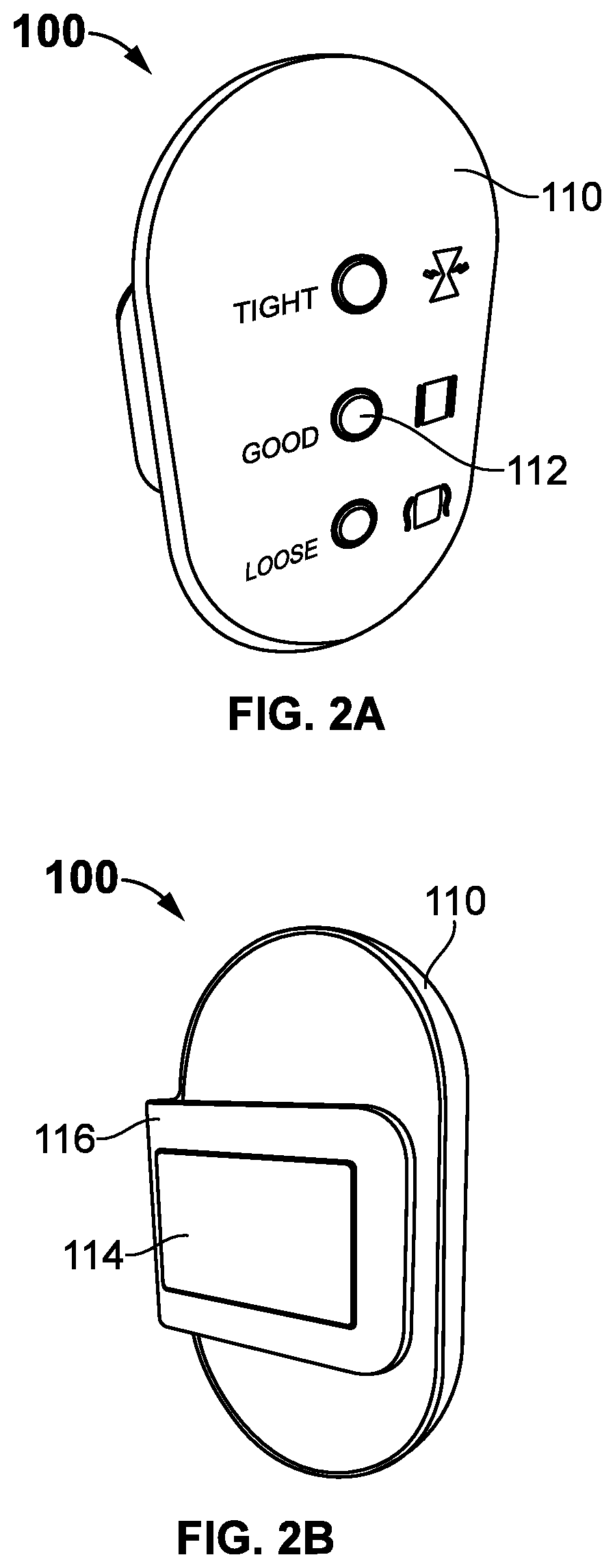 Carseat adjustment strap sensor