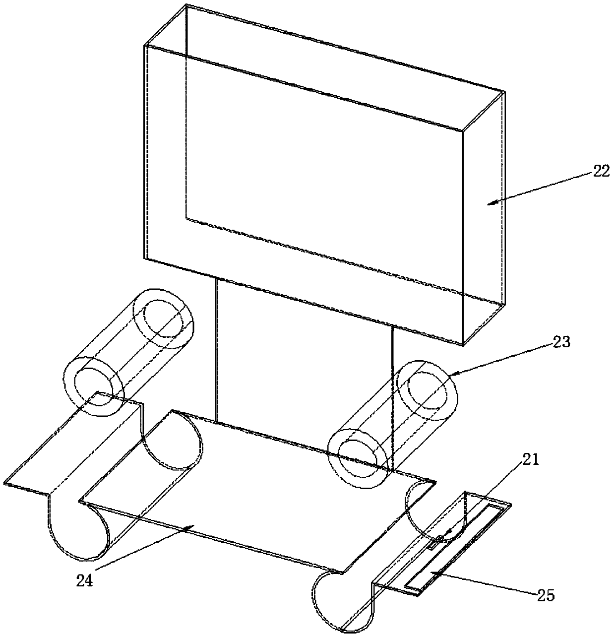 Foldable rocking chair