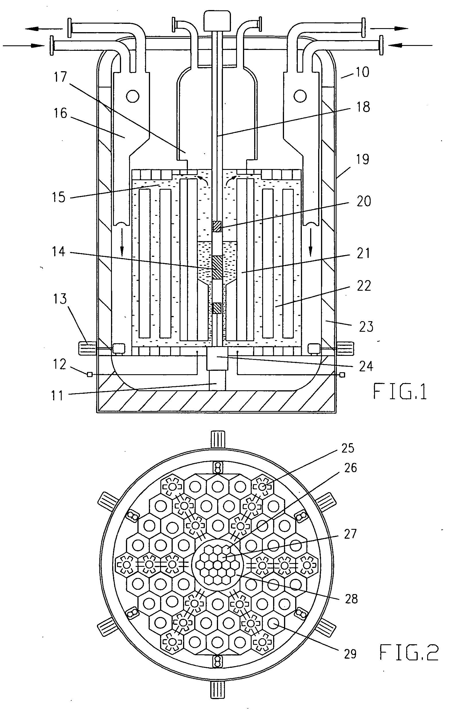 High flux sub-critical reactor for nuclear waste transmulation