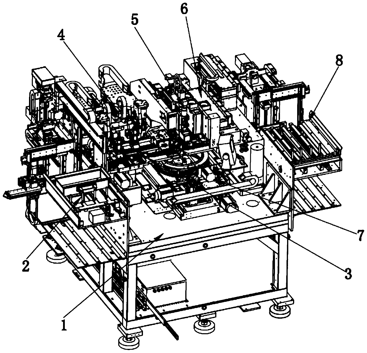 Full-automatic planar IC die bonder and die bonding method