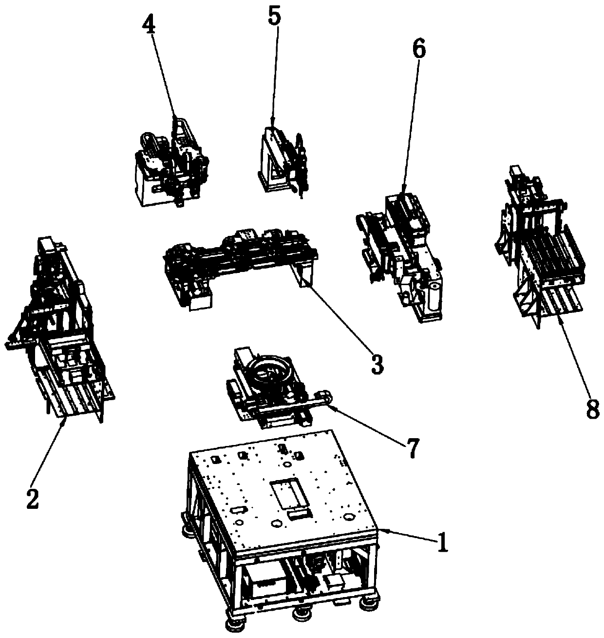 Full-automatic planar IC die bonder and die bonding method