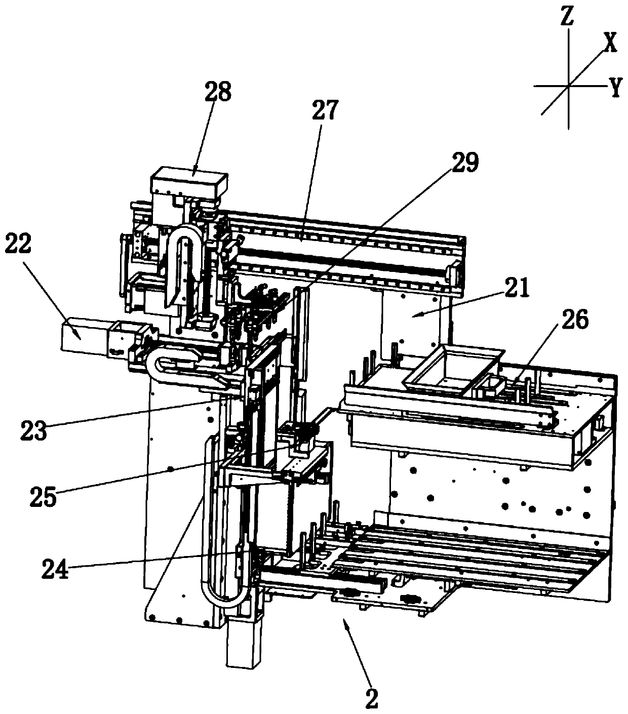 Full-automatic planar IC die bonder and die bonding method