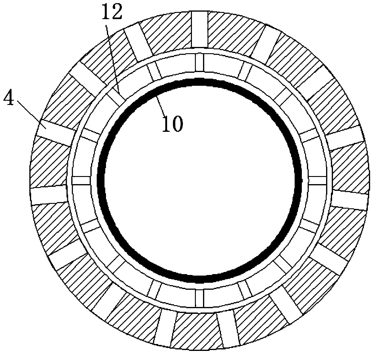 Squirrel-cage elastic support bearing capable of improving installation accuracy