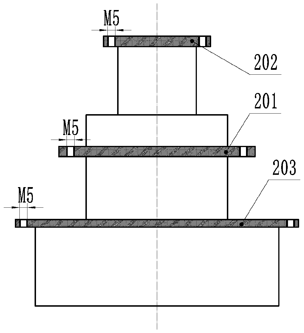 A high load and low loss inertia type superconducting magnetic levitation micro force measuring device