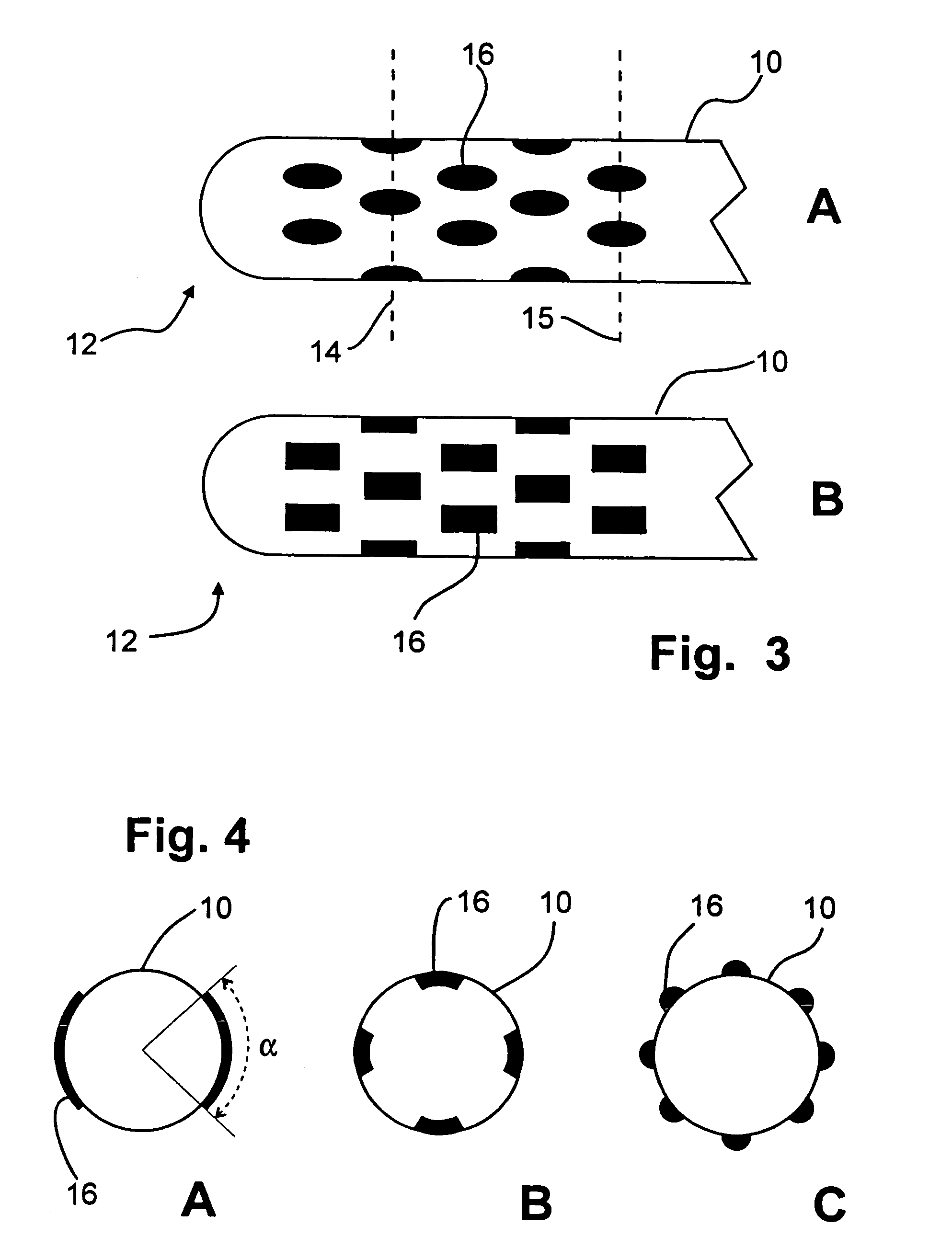 Medical implant device for electrostimulation using discrete micro-electrodes