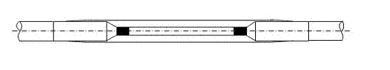 Method for repairing damage of external shield of medium and high voltage cable