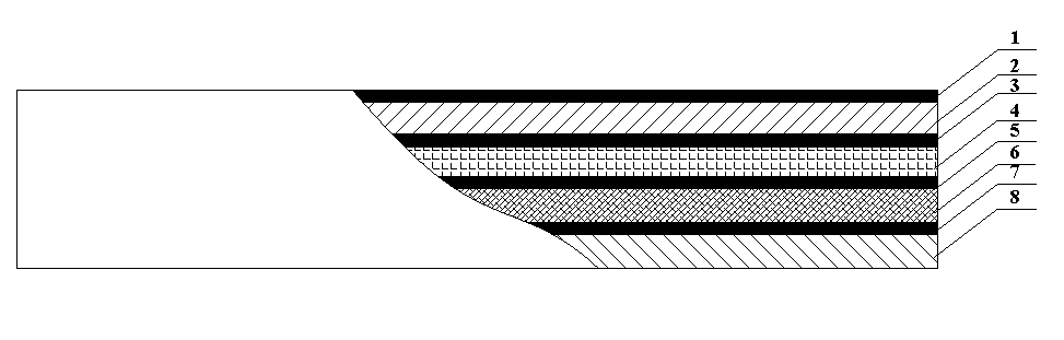 Composite board and application thereof as composite material for fireworks and crackers transport vehicle carriage