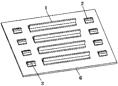 Soft tooling forming method used for reinforcing rib and web plate co-bonding and application