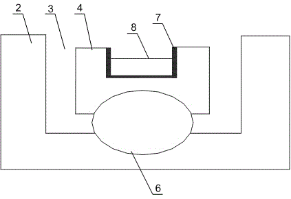 Bracket for window glass placement