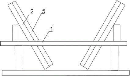 Bracket for window glass placement