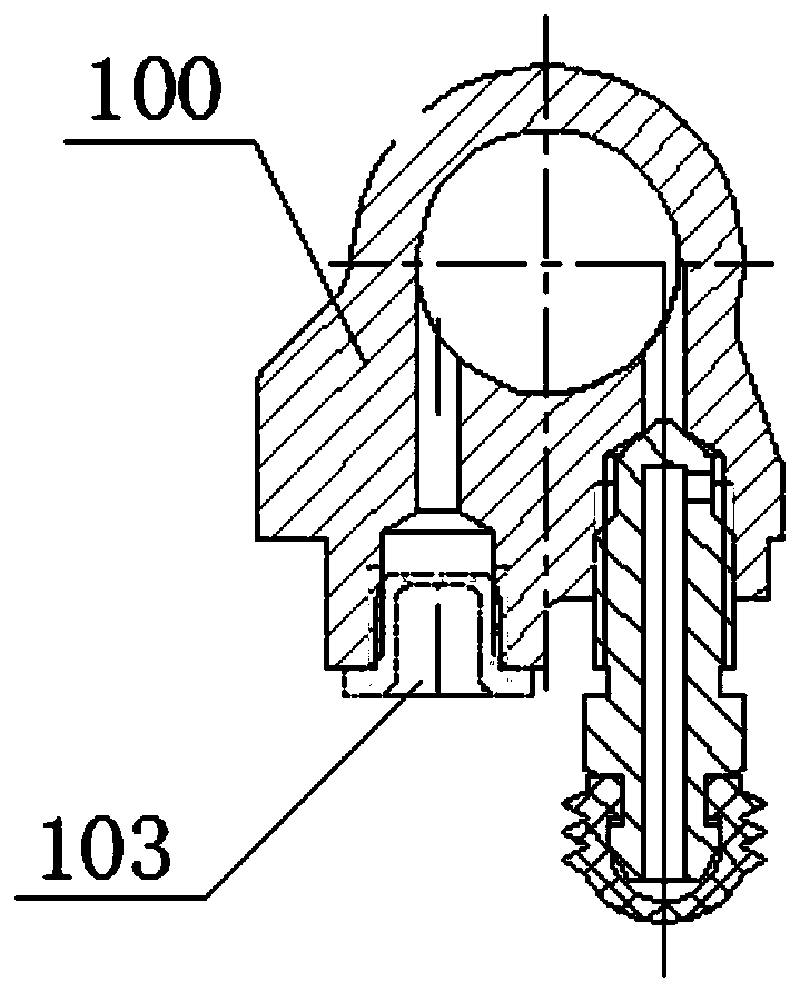 Brake wheel cylinder working stroke sealing performance test system