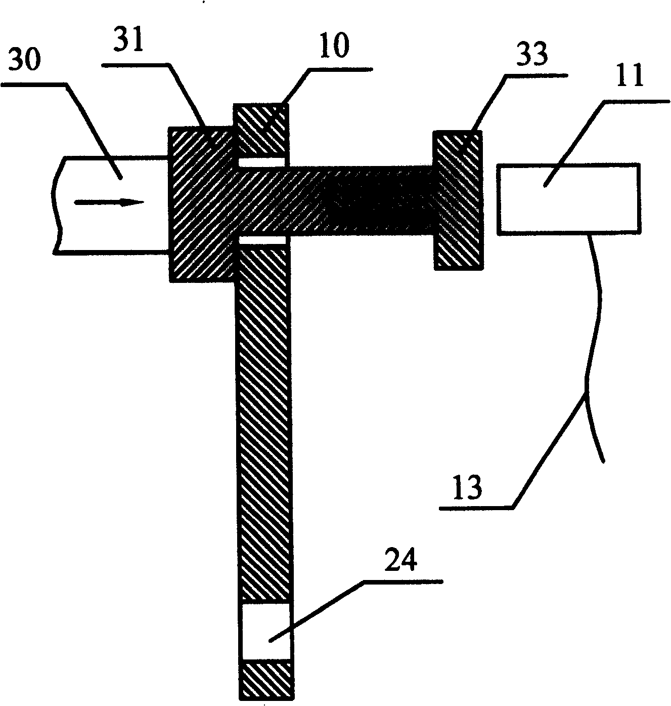 Method and device for measuring jet thrust