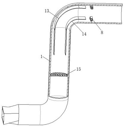 Primary air flow field adjusting structure based on flow equalizing technology